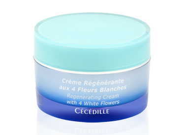 NCE026 Regenerating Cream with 4 White Flowers